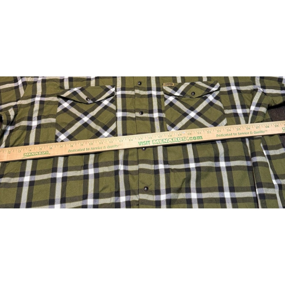 Dixxon Flannel Co Mens 5XL "THE .556" Pearl Snap Button Up/Down Long Sleeve - Picture 5 of 5